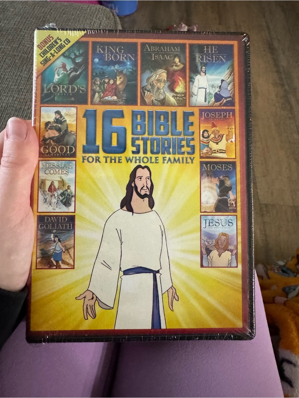 16 Bible Stories for the Whole Family - Illustrated DVD